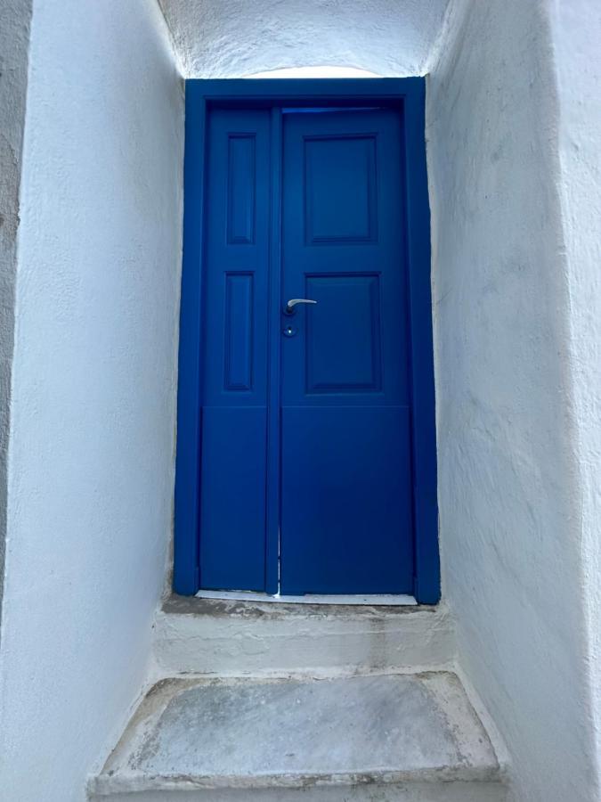 Cycladic House With Amazing View In Potamia Village Dio Choria Exterior foto
