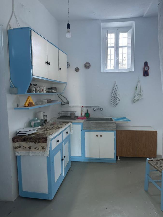Cycladic House With Amazing View In Potamia Village Dio Choria Exterior foto
