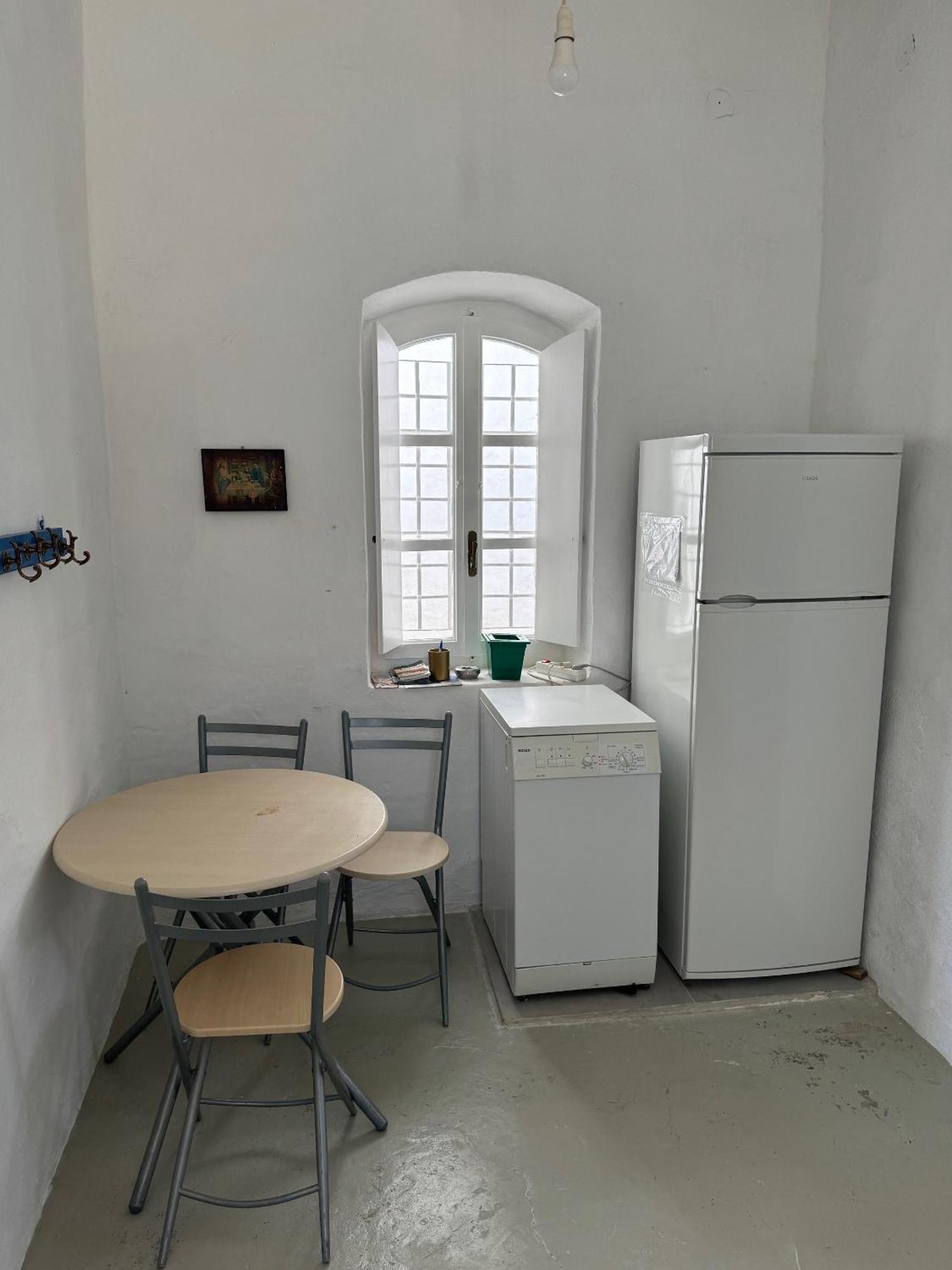 Cycladic House With Amazing View In Potamia Village Dio Choria Exterior foto